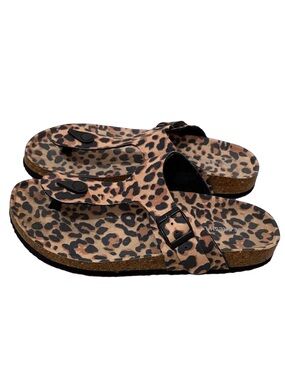 Leopard Print Sandals